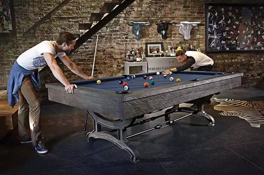 birmingham billiards table charcoal environment with model 2